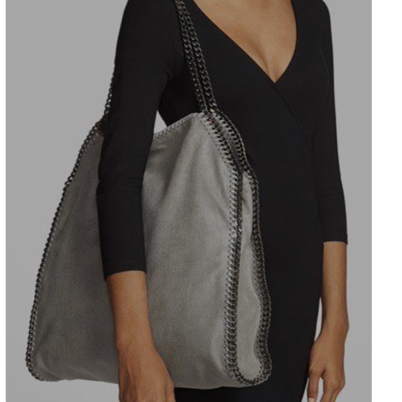 SOLD!!Stella McCartney Falabella Shaggy Deer Large tote with dust bag. - Picture 2 of 15